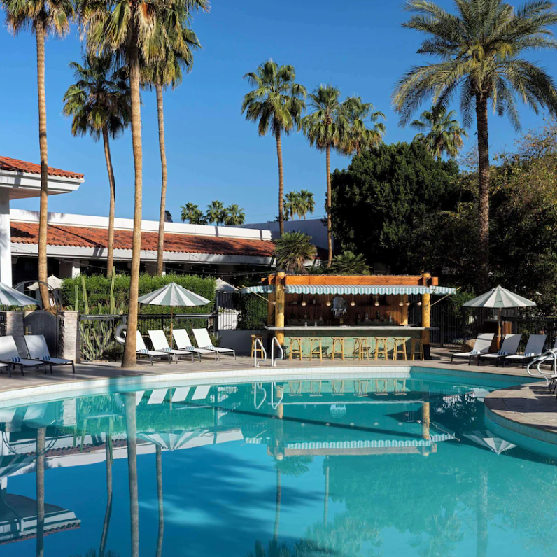 A beaufitul pool at the Scott Resort and Spa